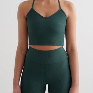 AIM'N RIBBED PERFORMANCE BRALETTE