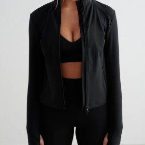 AIM'N BLACK SENSE ZIP JACKET