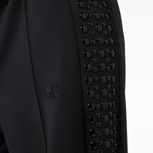 GOLDBERGH rivet wide leg track pant