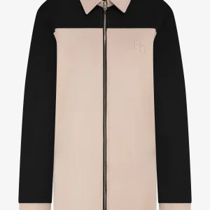 HOUSE OF GRAVITY ZIPPER BLOUSE