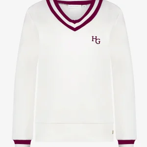 HOUSE OF GRAVITY V-NECK SWEATER