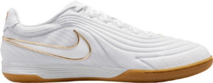 Nike React Gato IC HQ3159-170 witte zaalvoetbalschoenen met gouden accenten