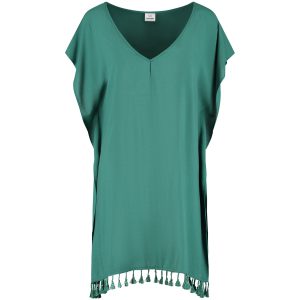 BEACHLIFE GREEN GLITTER TUNIC