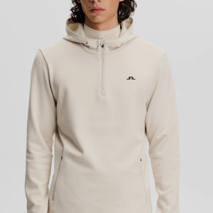 J.LINDENBERG AERIAL QUARTER ZIP HOOD