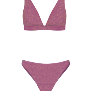 BEACHLIFE LIMITED EDITION MAUVE GLITTER BIKINI