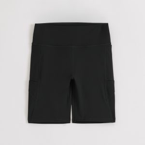 AIM'N BLACK RUNNING BIKER SHORTS