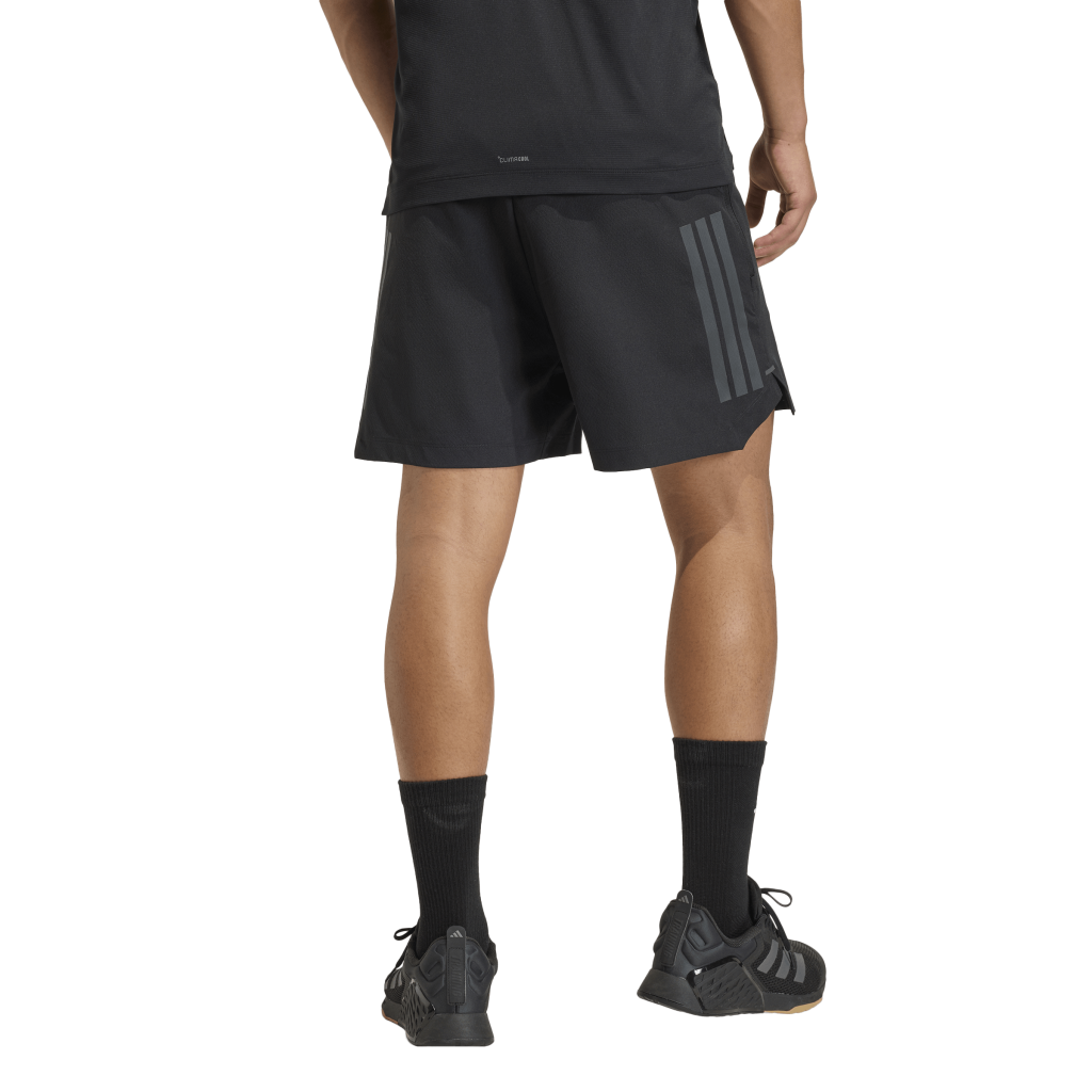 Adidas D4T Power Short KD0353 zwarte trainingsshort voor krachttraining
