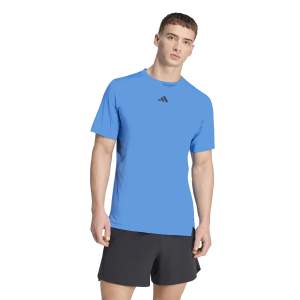 Adidas KE9943 D4T Power Tee zwart technisch sportshirt voor krachttraining