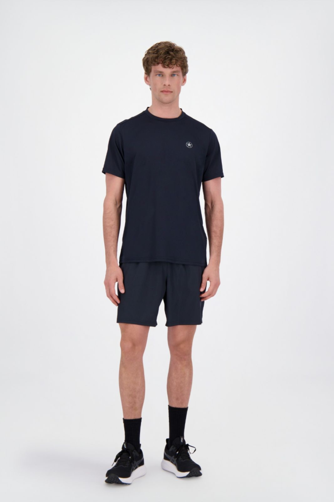 Airforce Easton sportshirt met logo op de mouw voor heren