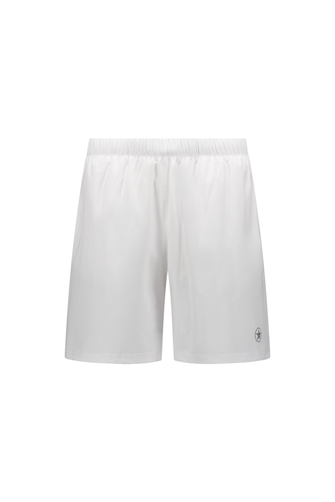 Korte heren sportbroek van Airforce model Cole in de kleur wit