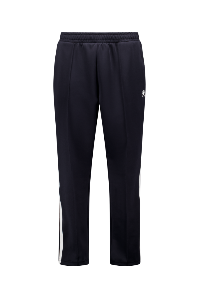 Donkerblauwe Airforce Court Pants slim-fit sportbroek voor heren
