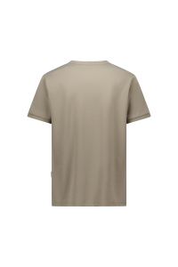 Heren sportshirt Airforce Nova Stripe in de kleur Brindle met streepdetail op de mouw