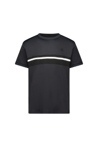 onkergrijs Airforce Nova Stripe sportshirt voor heren in de kleur Gun Metal