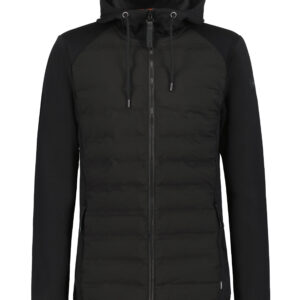 Icepeak Arzberg hybrid midlayer herenjas zwart 957846650I-990