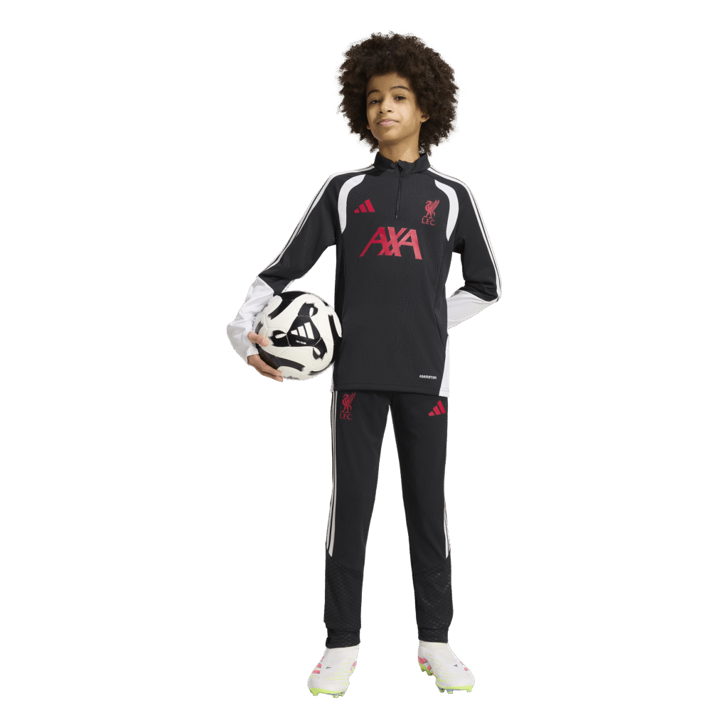 Adidas Liverpool FC trainingspak kids rood zwart KB5742 KB5744