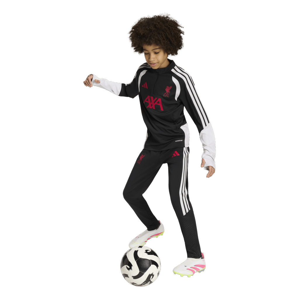 Adidas Liverpool FC trainingspak kids rood zwart KB5742 KB5744