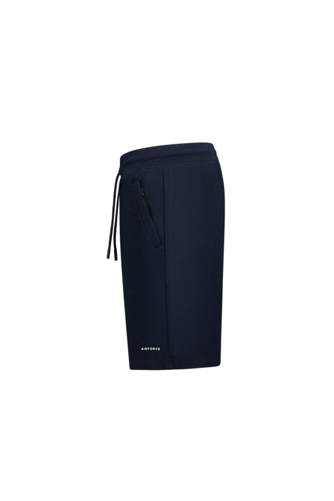 Donkerblauwe Airforce Basic Short heren korte joggingbroek (GEM1179-552).