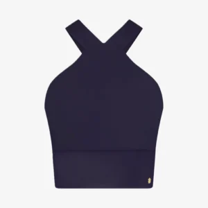 ouse of Gravity Strappy Crop Top dames in Deep Blue Moonstone sporttop