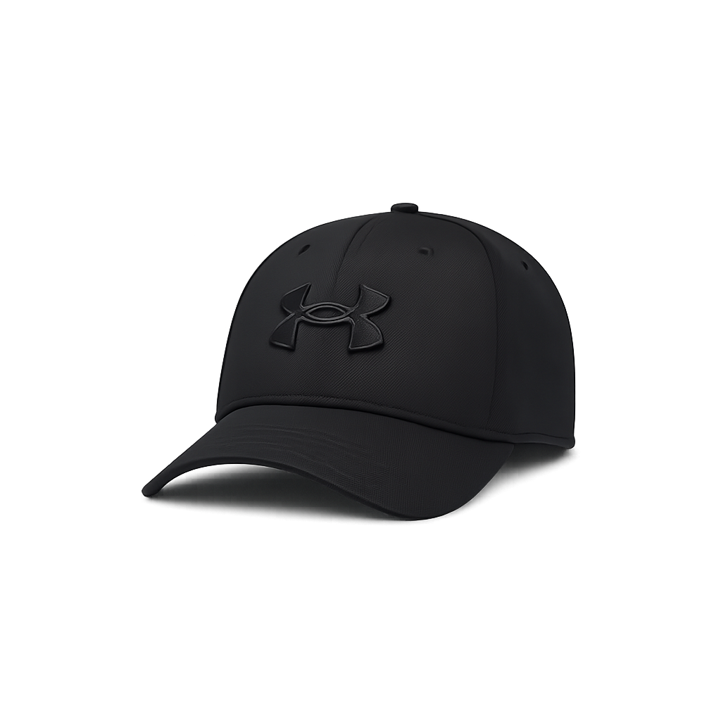 Under Armour Blitzing Adjustable Cap heren zwart 1376702-002 sportpet voorkant