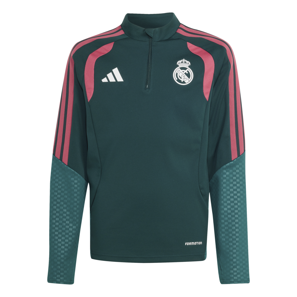 Real Madrid trainingspak Adidas KB6341 trainingstop voorzijde