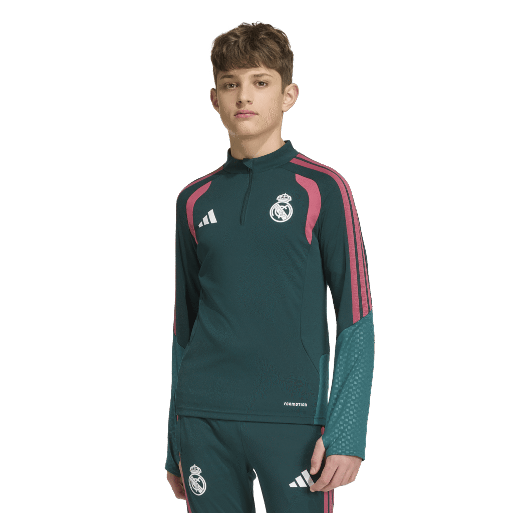Real Madrid trainingspak Adidas KB6341 trainingstop voorzijde