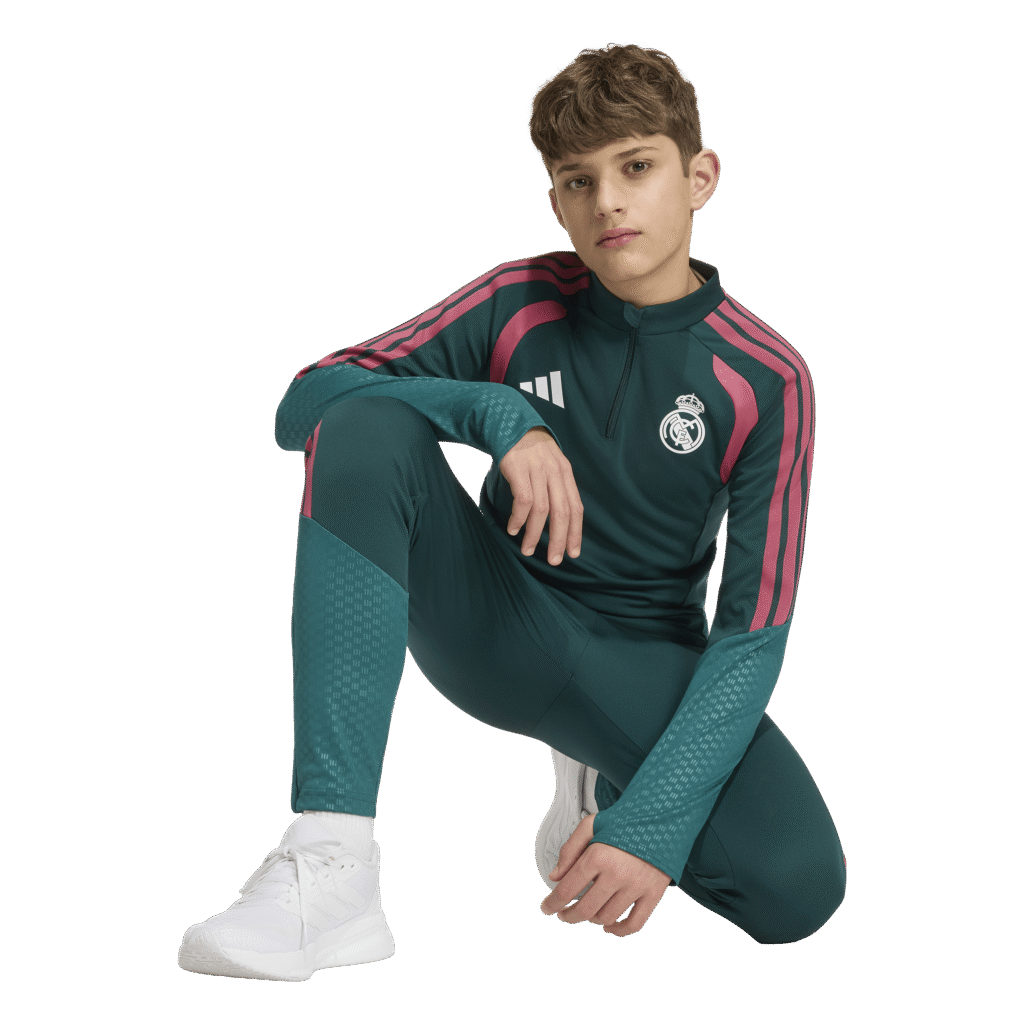 Real Madrid trainingspak Adidas KB6341 trainingstop voorzijde