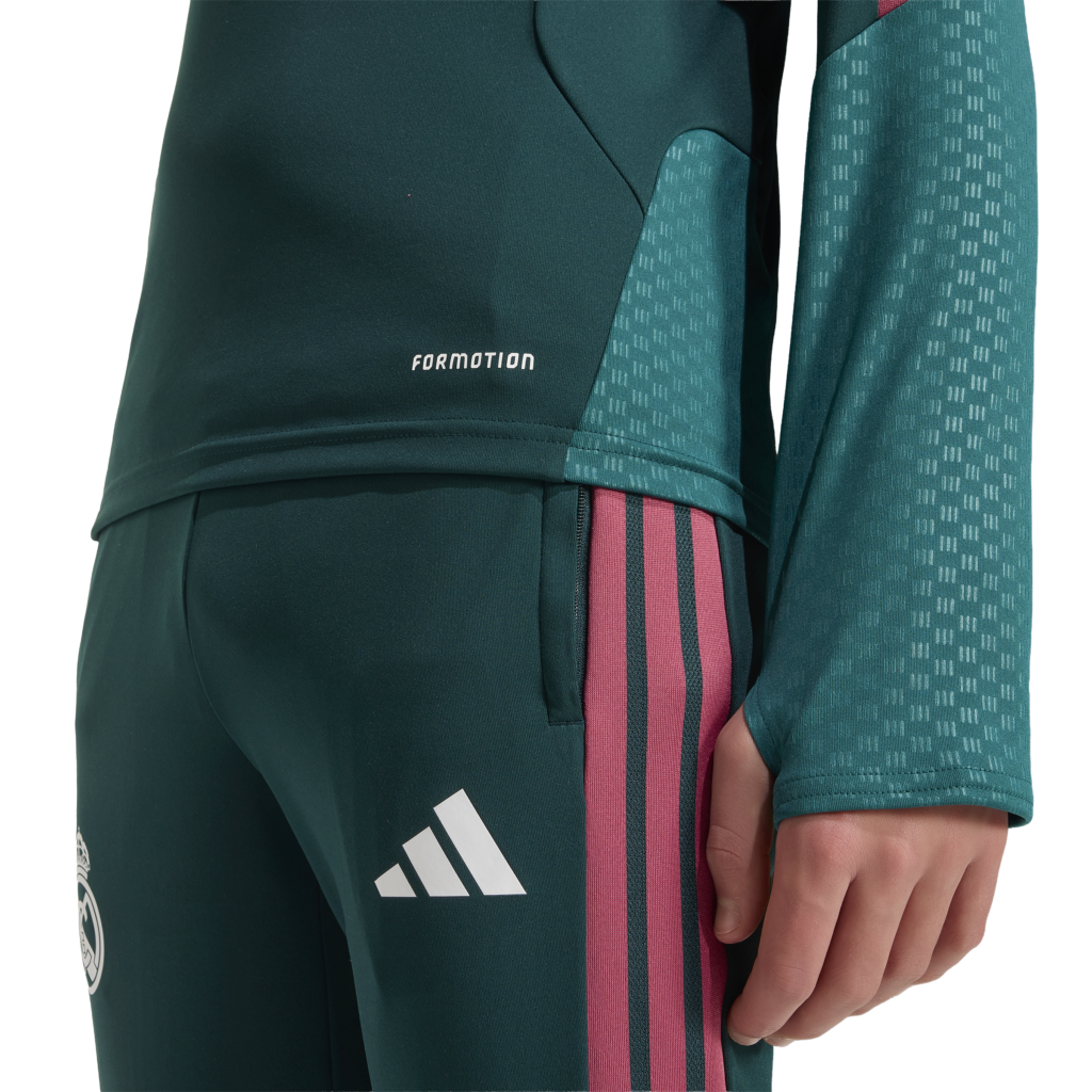 Real Madrid trainingspak Adidas KB6341 trainingstop voorzijde