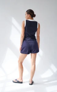 House of Gravity Signature Shorts dames in Deep Blue Moonstone sportbroekje