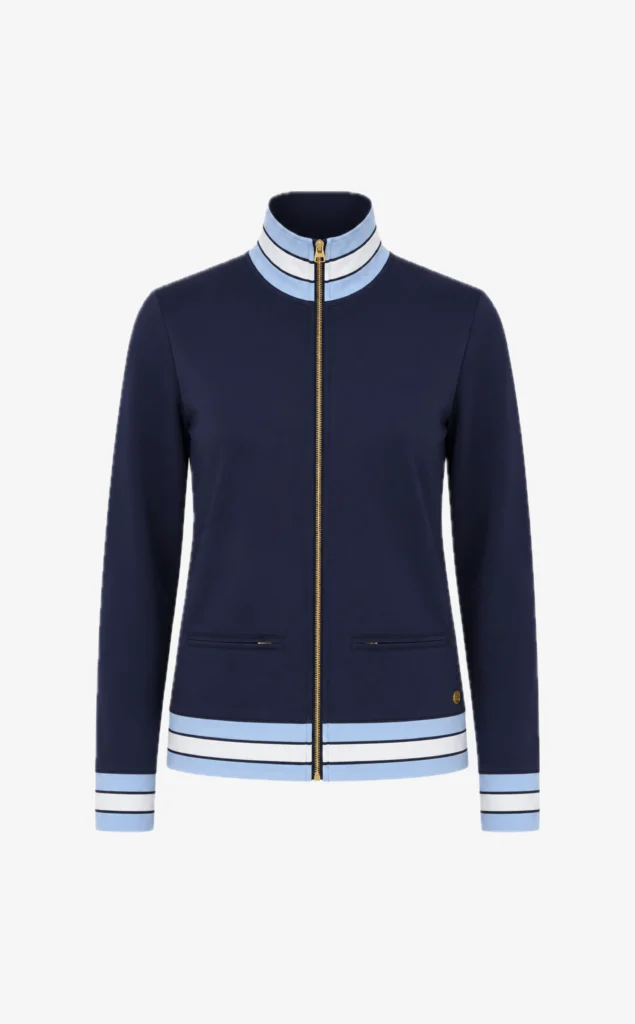 House of Gravity Performance Jacket dames in Deep Blue Crystal Blue sportjack