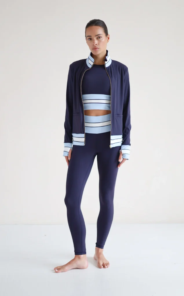 House of Gravity Performance Jacket dames in Deep Blue Crystal Blue sportjack