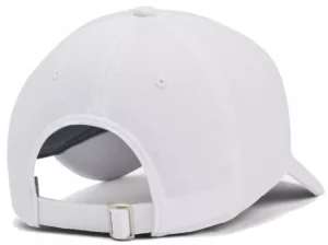 Under Armour Blitzing Adjustable Cap heren wit 1376702-100 sportpet achterkant