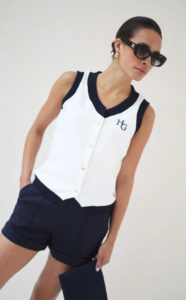 House of Gravity Signature Shorts dames in Deep Blue Moonstone sportbroekje