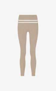 House of Gravity Line Leggings dames in Sand Stone White sportlegging