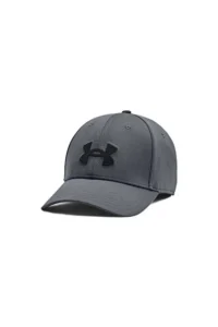 Under Armour Blitzing Adjustable Cap heren grijs 1376702-012 sportpet voorkant