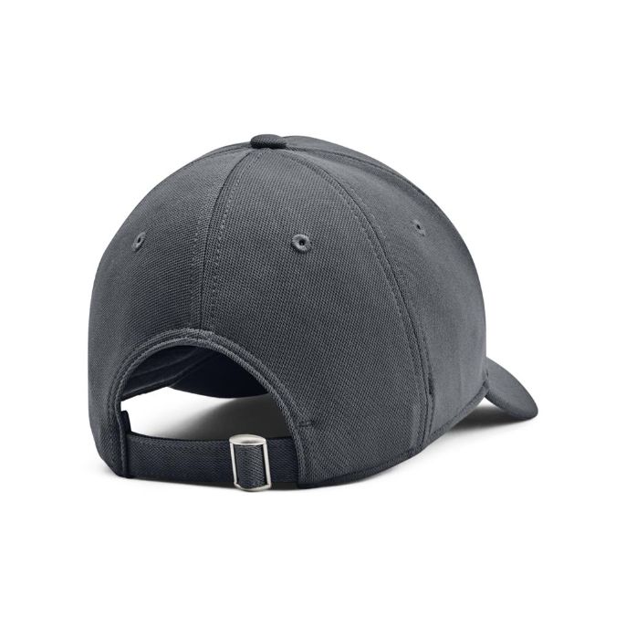 Under Armour Blitzing Adjustable Cap heren grijs 1376702-012 sportpet achterkant