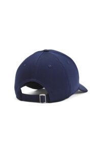 Under Armour Blitzing Adjustable Cap heren navy 1376702-410 sportpet achterkant