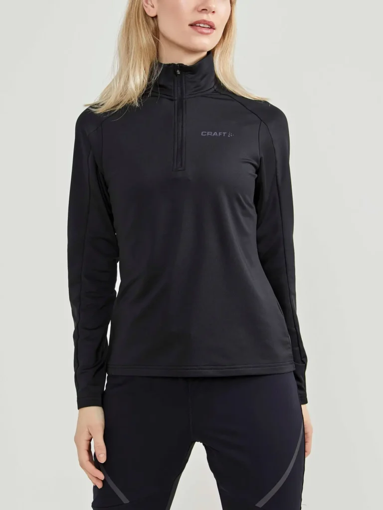 Craft Gain Midlayer dames sporttrui met korte rits