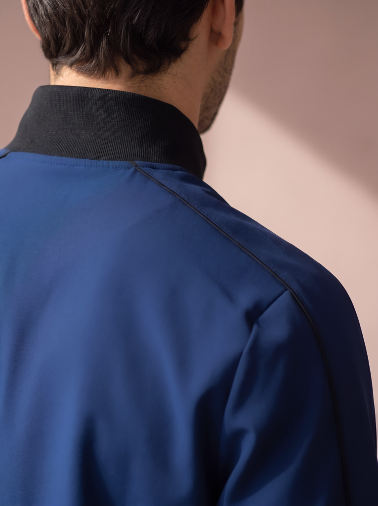 Sjeng Sports Anselm Men's Jacket heren sportvest met doorlopende ritssluiting, opstaande kraag en comfortabele herenpasvorm