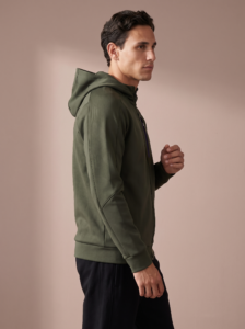 Sjeng Sports Men's Hooded Jacket Arno heren vest met doorlopende ritssluiting, capuchon en zakken