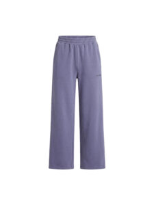 Calvin Klein Brushed French Terry Wide Legging LVGWF6P629-C53 voor dames met wijde pijpen en hoge tailleband