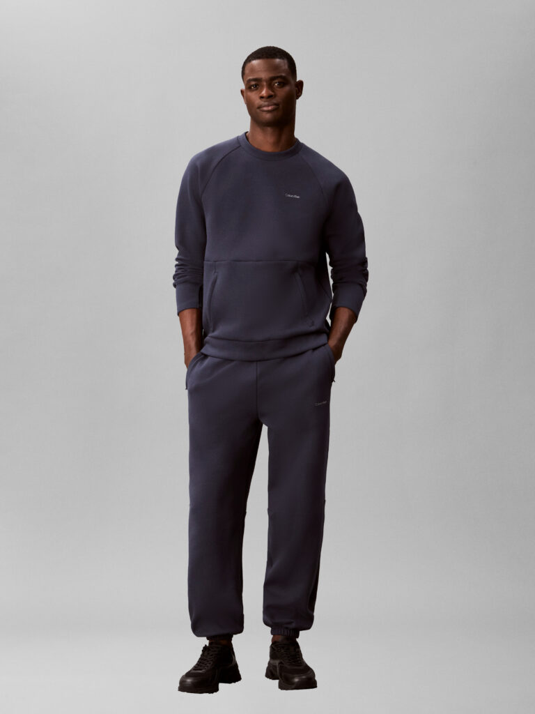 Calvin Klein Knit Pant LVGMF6P600-CCI heren broek in de kleur CCI met elastische tailleband