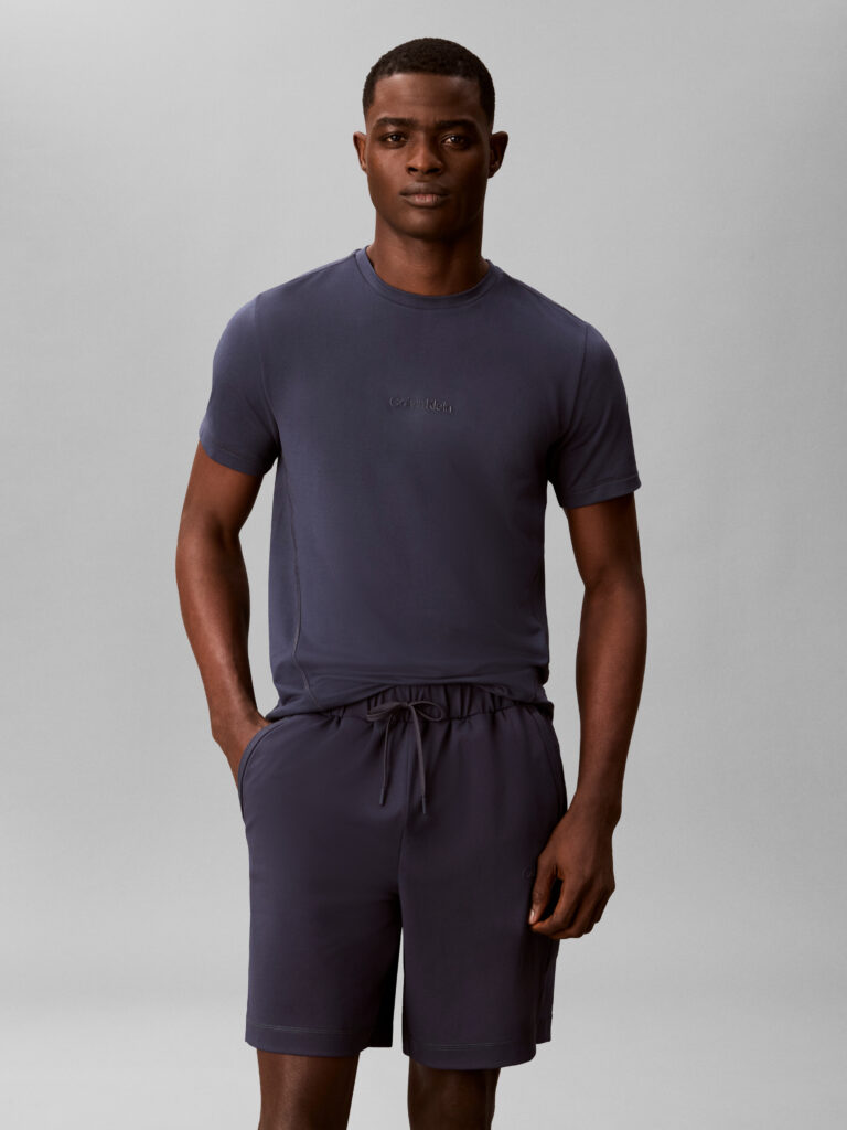 Calvin Klein Short LVGMF6S800-CCI heren sweatshort in de kleur CCI met elastische tailleband