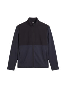 Calvin Klein Jacket zwarte heren jas met ritssluiting, comfortabele pasvorm en subtiel Calvin Klein merklogo
