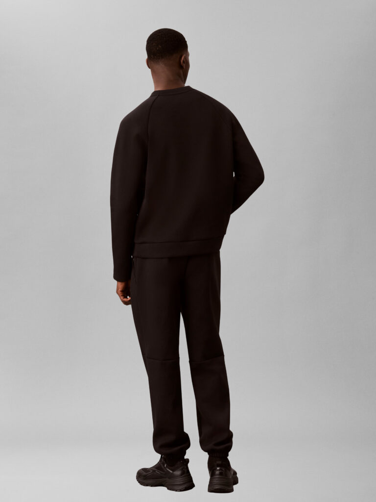 Calvin Klein Knit Pant LVGMF6P600-UB1 heren broek in de kleur UB1 met elastische tailleband