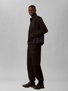 Calvin Klein Knit Pant LVGMF6P600-UB1 heren broek in de kleur UB1 met elastische tailleband