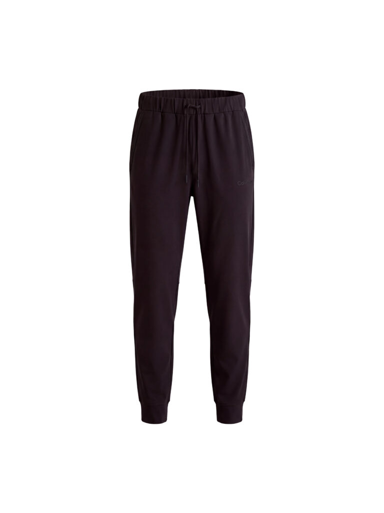 Calvin Klein Jogger LVGMF6P601-UB1 heren joggingbroek in het zwart met elastische boorden bij de enkels