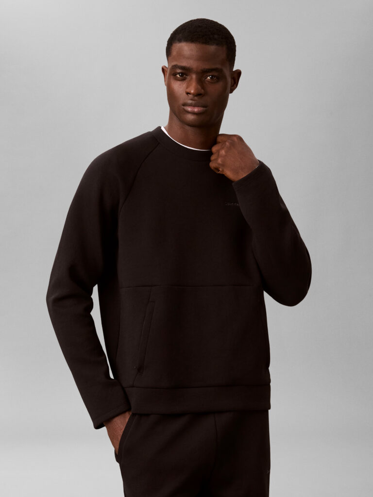 Calvin Klein LVGMF6W301-UB1 Sweatshirt voor heren in de kleur UB1 met subtiel merklogo
