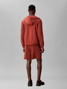 Calvin Klein Woven Short LVGMS6S806-XWB heren short in de kleur XWB met geweven structuur en elastische tailleband