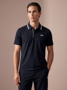 Sjeng Sports Men's Polo Cato heren sportpolo met korte mouwen en klassieke polokraag met knoopsluiting