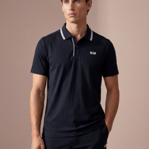 Sjeng Sports Men's Polo Cato heren sportpolo met korte mouwen en klassieke polokraag met knoopsluiting